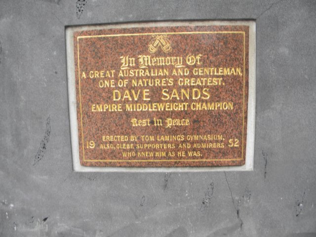 Sands Memorial